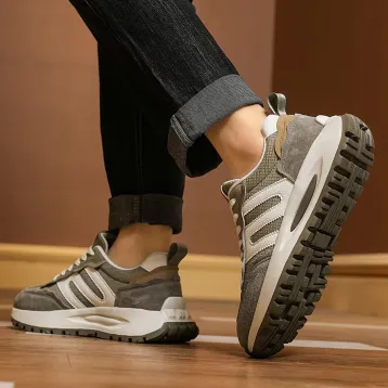 CASUAL YOUTH RUNNING LEATHER SHOES GB-6086